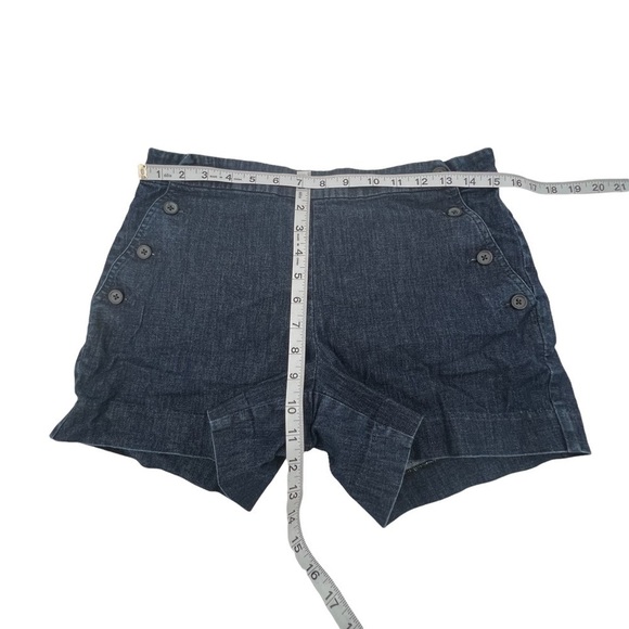 Banana Republic 4 Inch Chambray Denim Jean Shorts Size 27 Women's - Picture 5 of 6